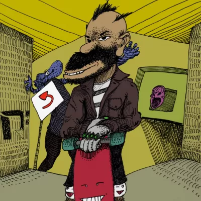 Backroom skater color