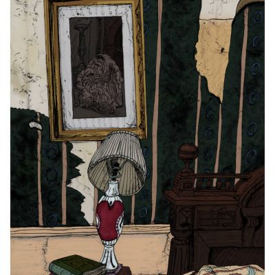 Dessin urbex   digital couleur 2024